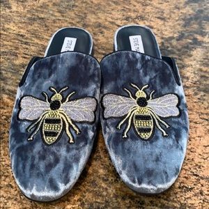 Steve Madden mules with Bees